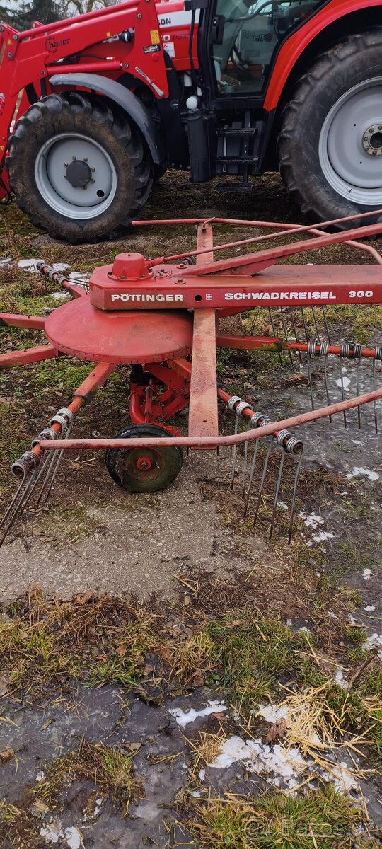 Shrnovač píce pöttinger schwadkreisel 300cm, 3m - 4