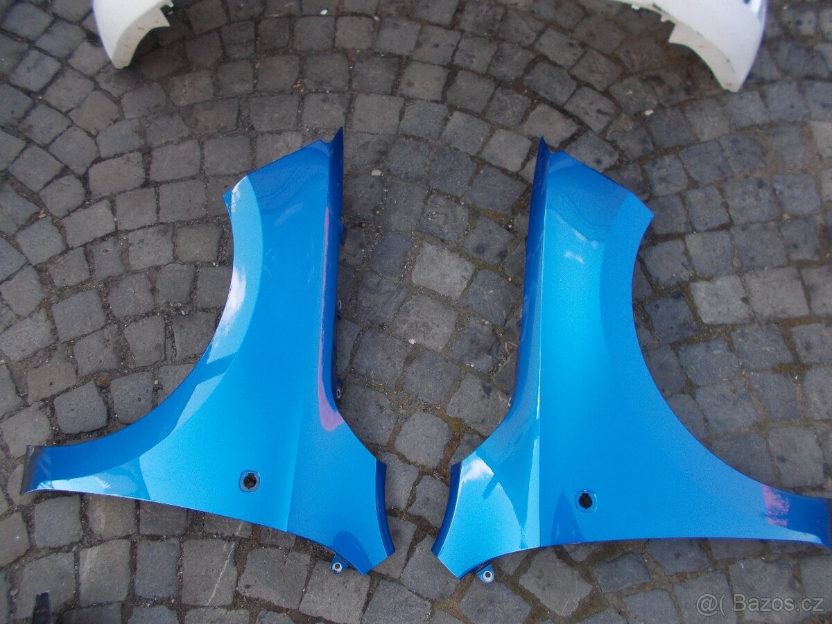 skoda rapid predek,kapota,blatniky,naraznik,maska - 4