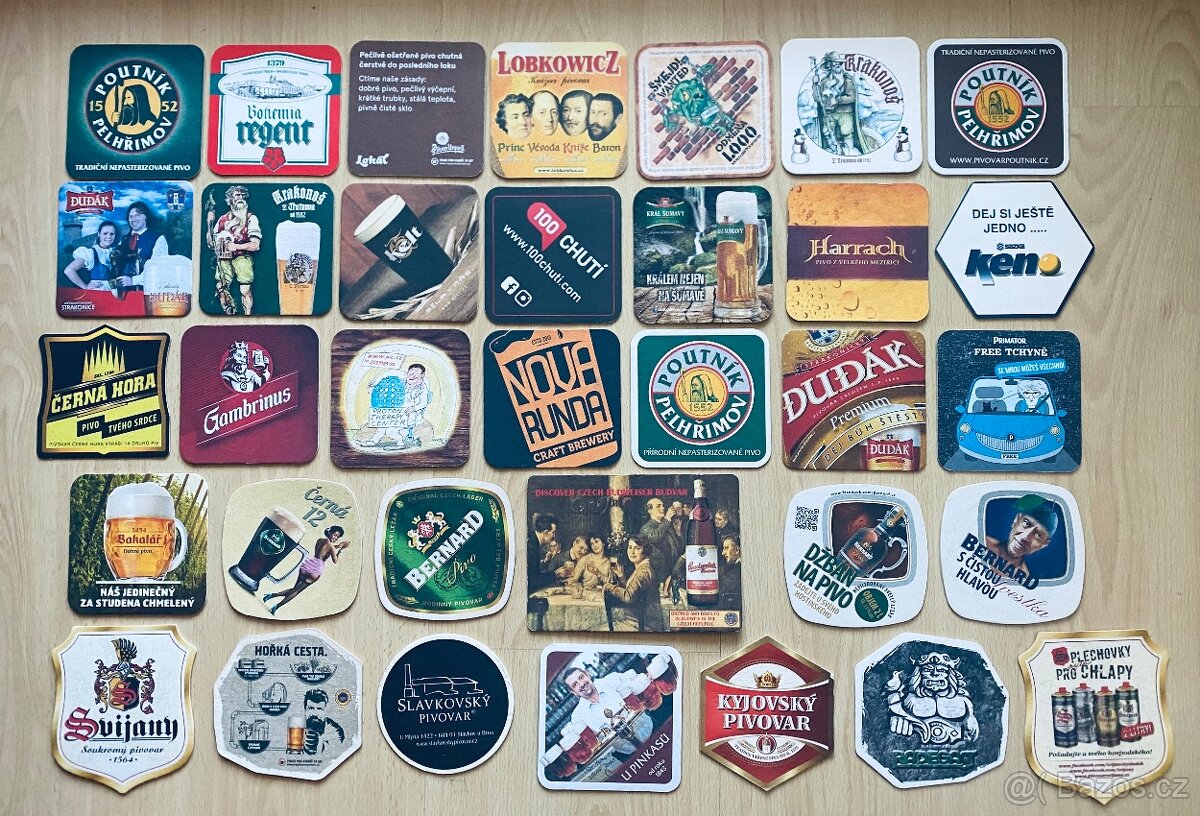 Pivní tácky - 4
