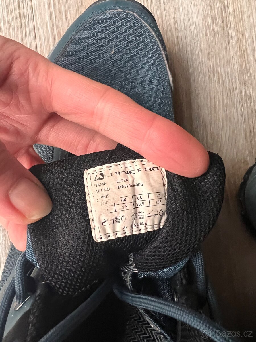Pánské outdoorové boty Alpine Pro vel. 44 - 4
