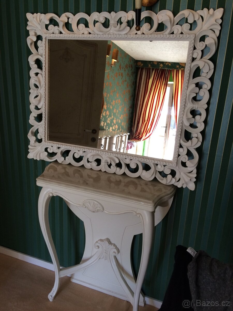 Prodám set : konzole a zrcadlo italske - mod.Zimní Palac - 4