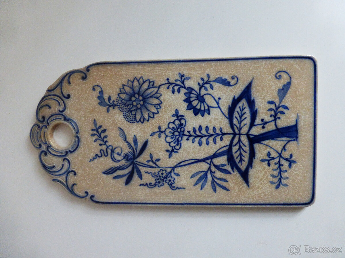stará porcelánová prkénka - 4
