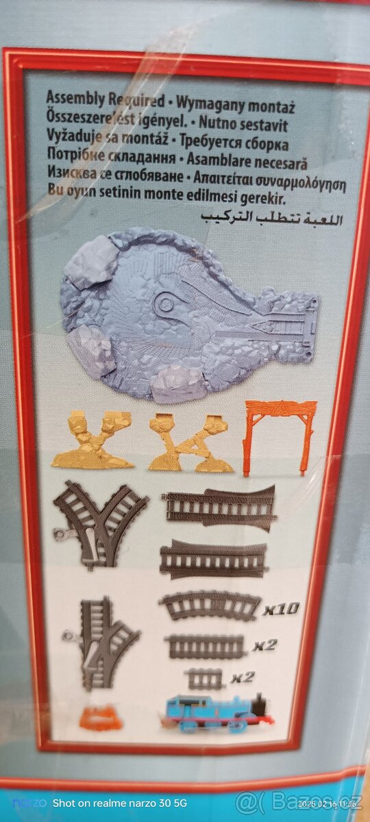 Mašinka Tomáš s tratí Track Master - 4