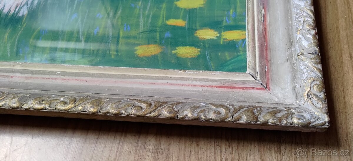 KŮZLE , PEJSEK A KOČIČKA / SK / pastel - 4