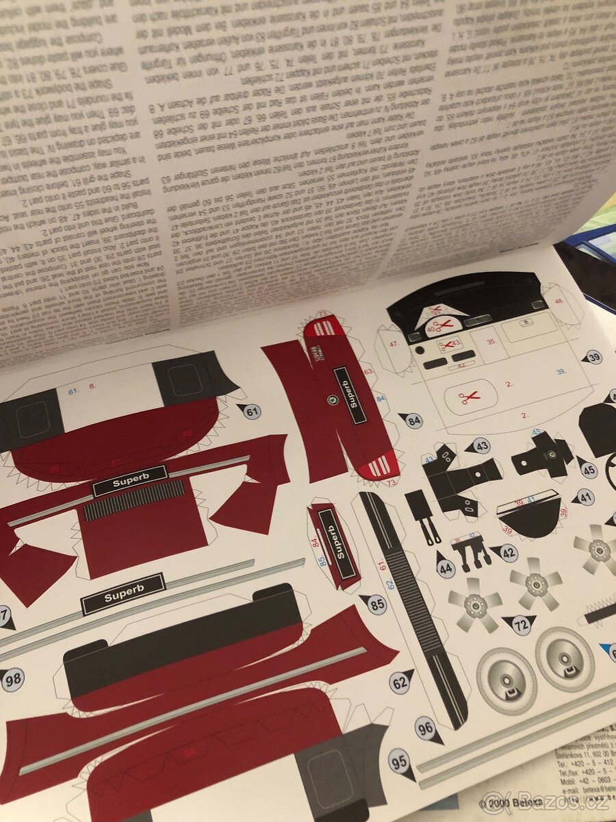 vystrihovanky skoda octavia combi, fabie, felicie, renault - 4