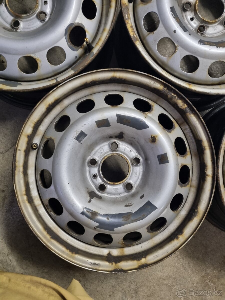 Plechové disky 5x108 7J 16 ET46 - 4