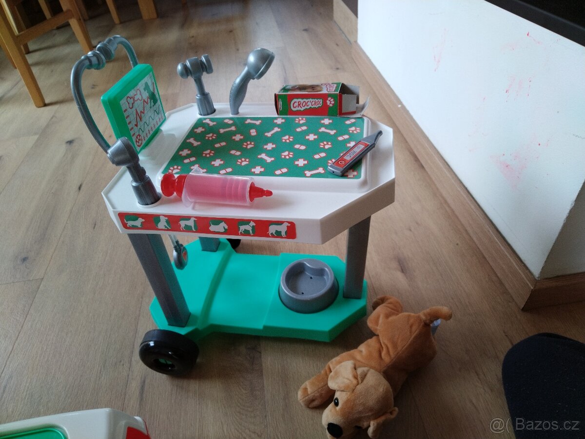 Sada veterina + pejsek+ kufřík Ecoiffier - 4