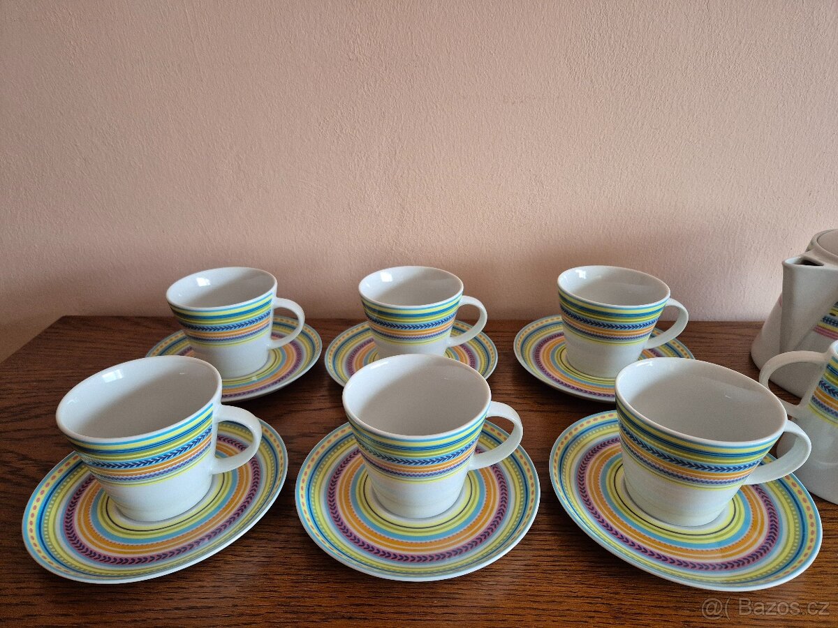 Čajová souprava barevná THUN - 4