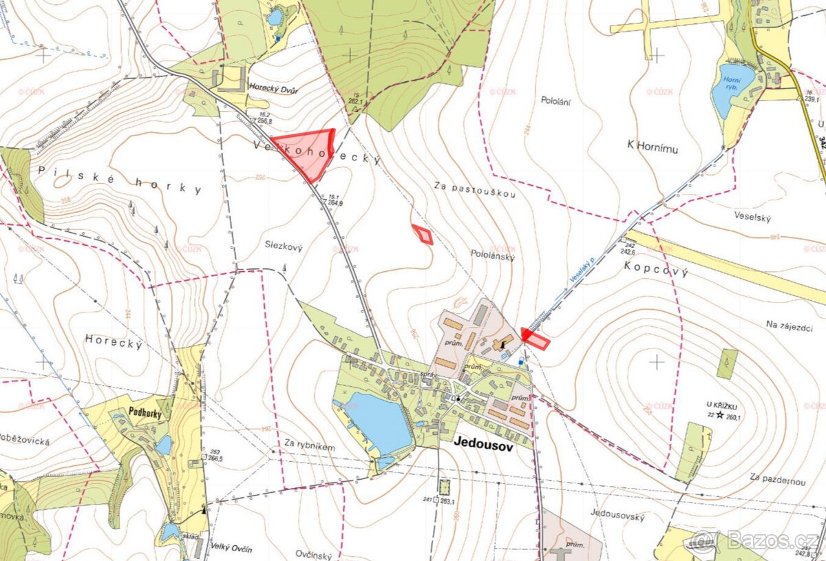 Zemědělská půda, prodej, Jedousov, Pardubice - 4