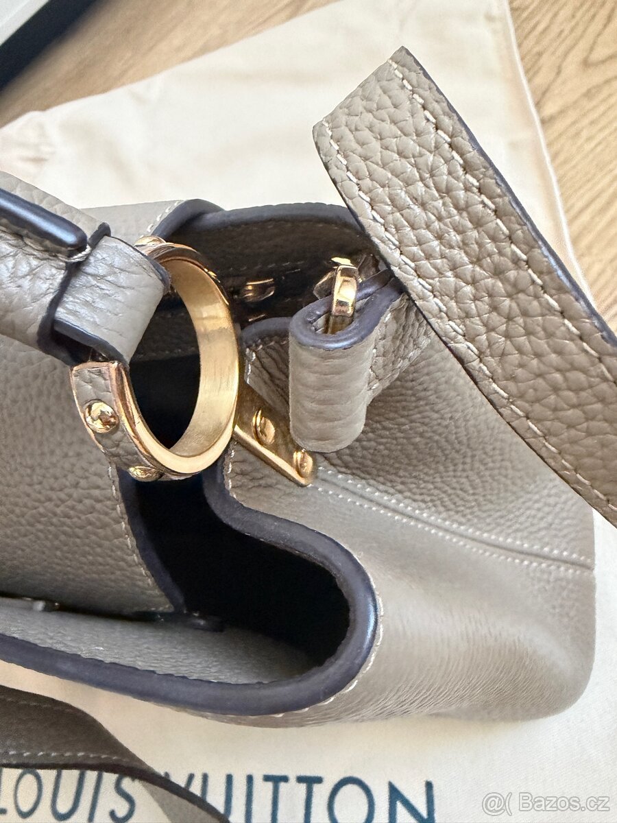 Kabelka Louis Vuitton capucines BB taurilon leather galet - 4