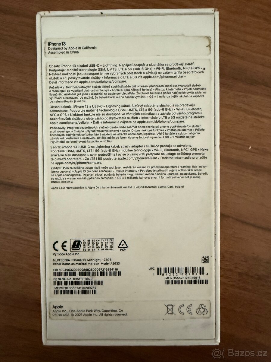 Apple iPhone 13 Black 64gb - 4