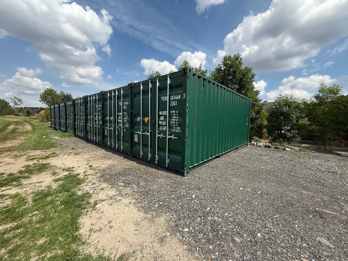 Prodej lodního kontejneru – zánovní stav, po jedné cestě - 4