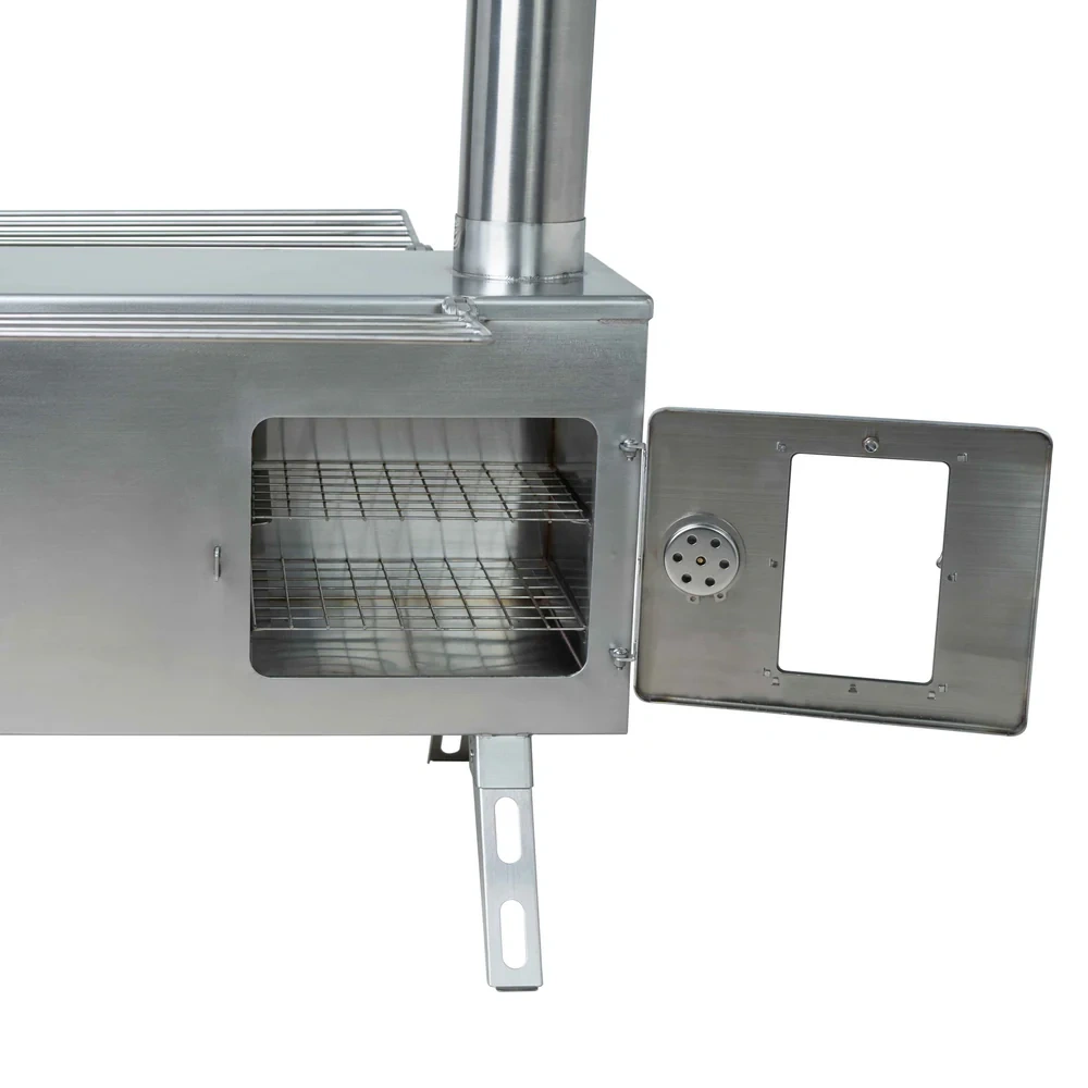 WINNERWELL® Přenosná Nomad 1G Kamna + Integrovaná Trouba - 4