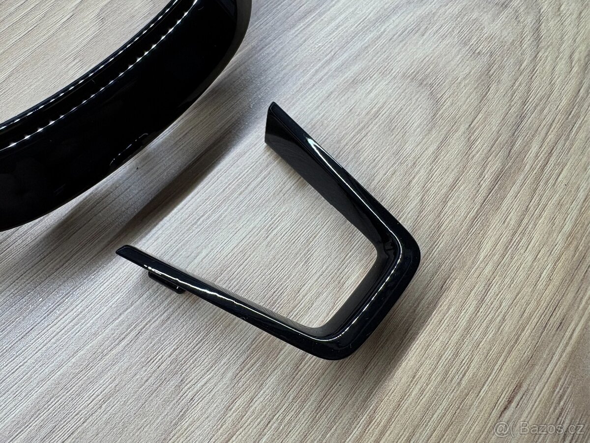 Plaketa + Rámeček volantu PIANO BLACK 5E0419685A, 5E0419685G - 4