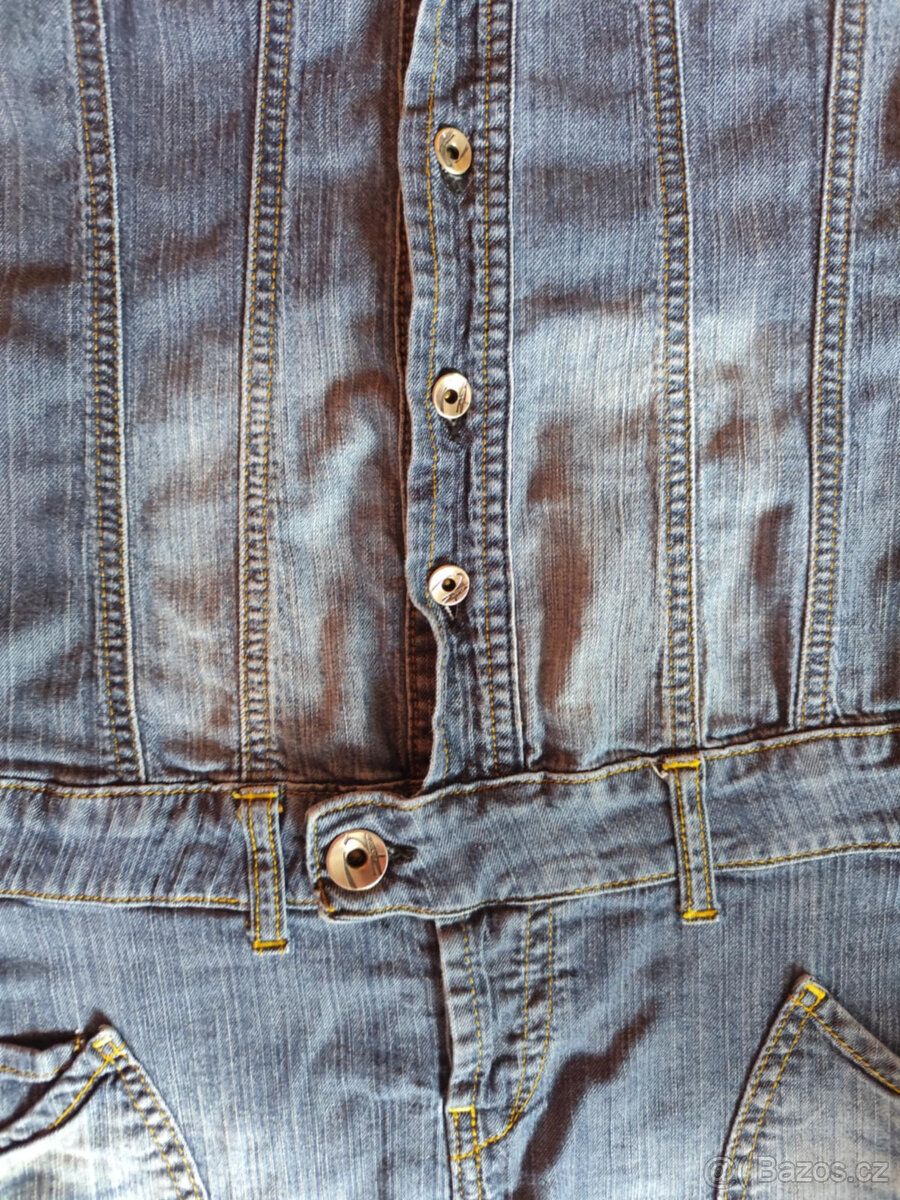 Minišaty džínové vel.M/38 Otostop X-Clusive Jeans - 4