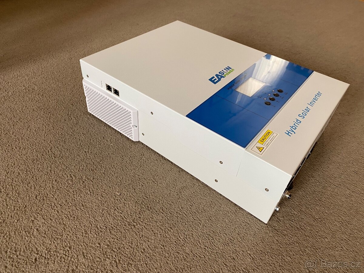 Hybridní měníč napětí střídač 5.6kw MPPT 48V NOVÝ - 4