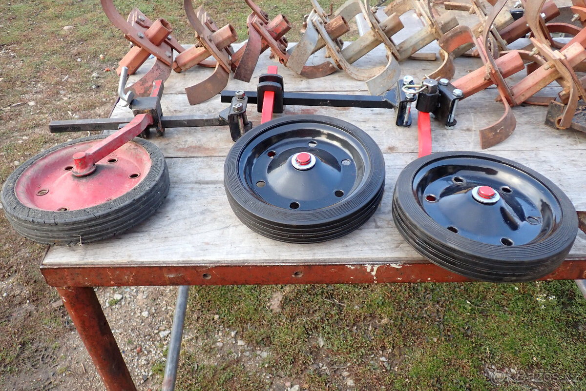 vari - rotační kypřič / rotavátor kopinatý+brzdící radlička - 4