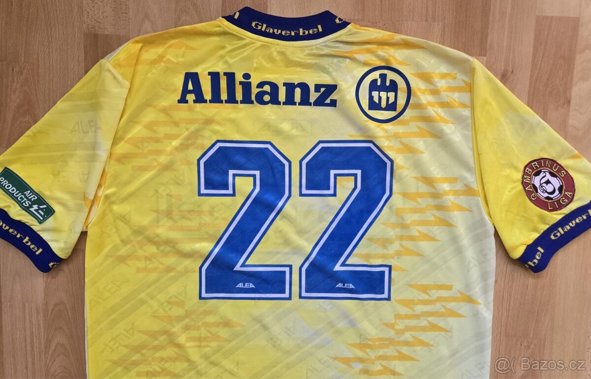 Hraný dres FK Teplice cislo 22 rok 1999 XL - 4