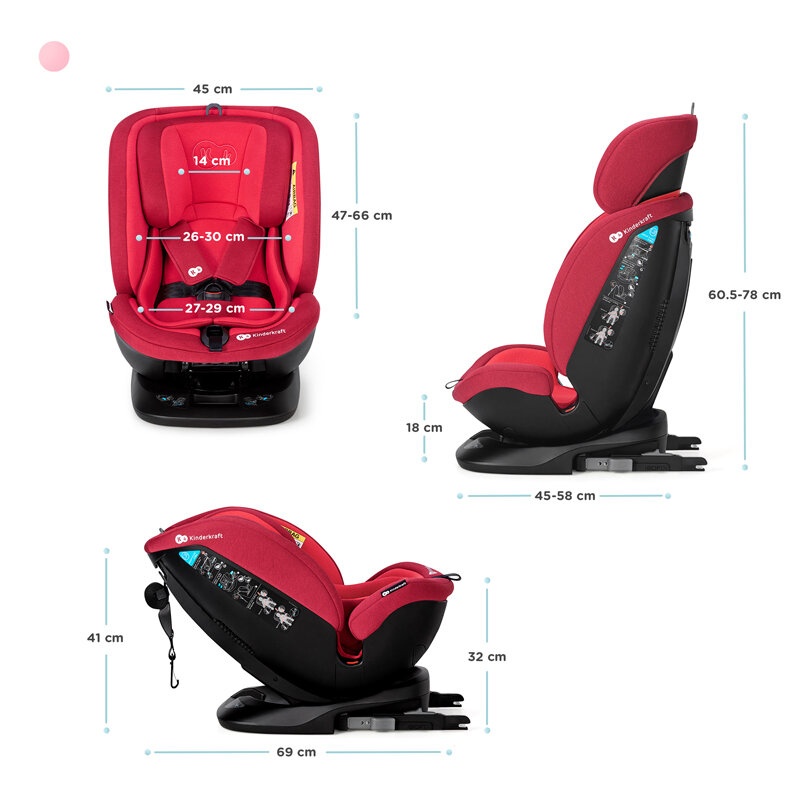 Dětská autosedačka Kinderkraft Xpedition 0-36 KG - 4
