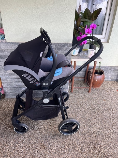 Dětský kočár 3v1 kinderkraft juli šedý - 4