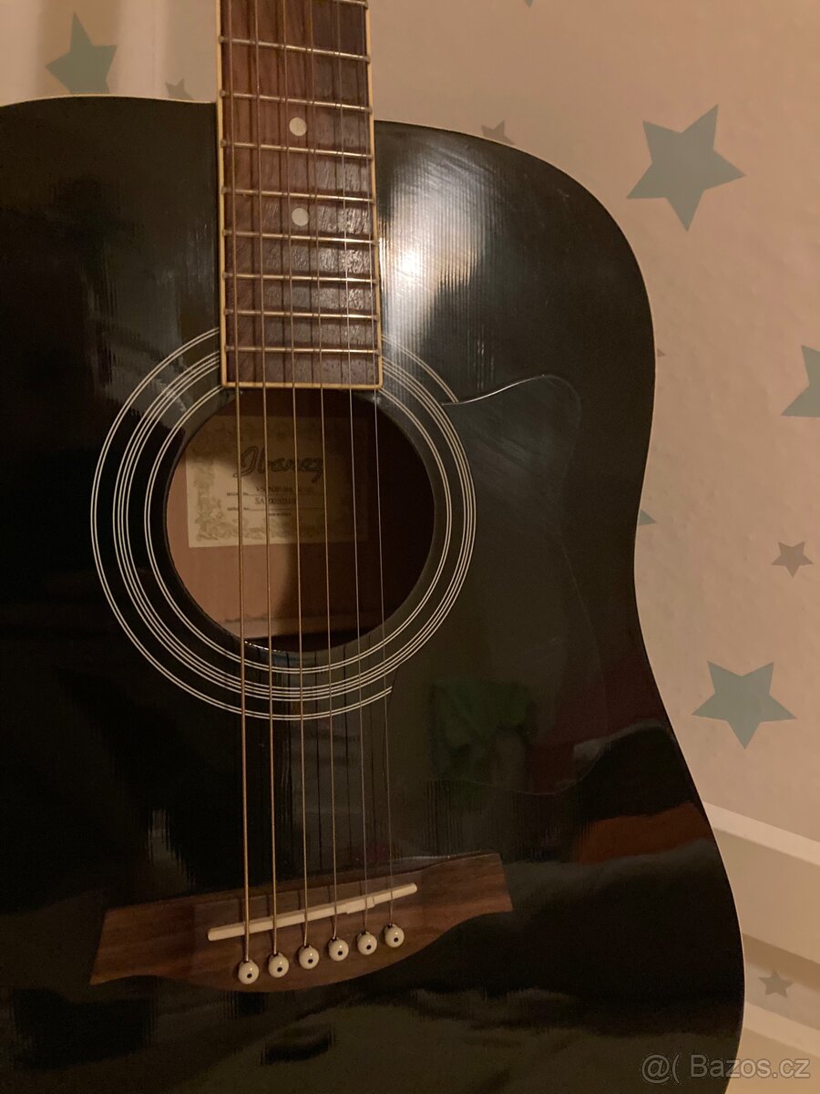 Akustická kytara Ibanez s příslušenstvím - 4