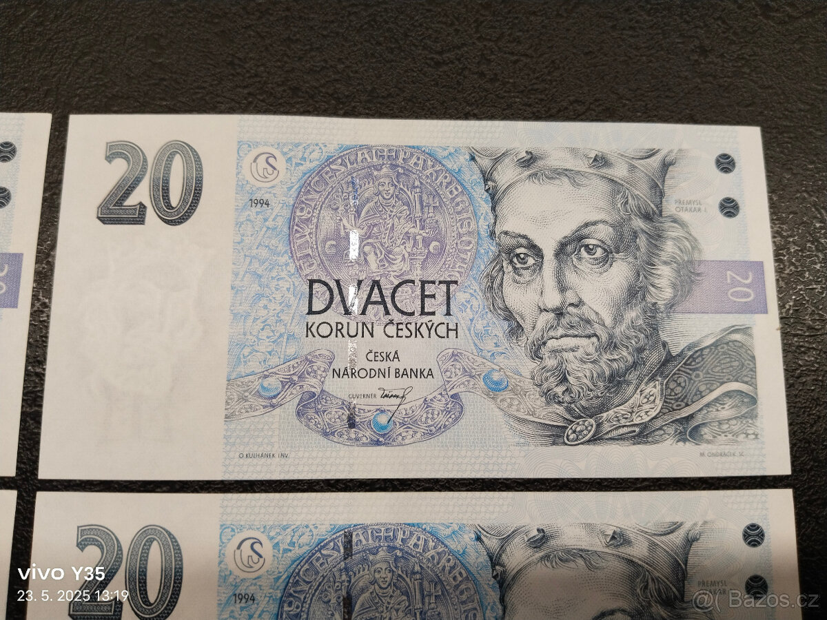 Bankovky Československo 1994 Postupka B32 - 4