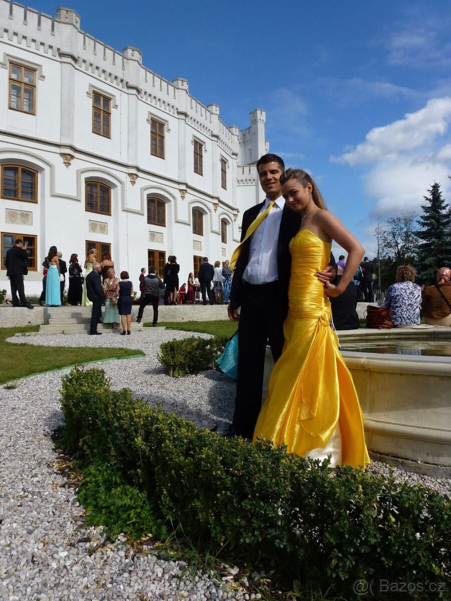 Společenské šaty velikost 32-36 ples,taneční,svatbu - 4