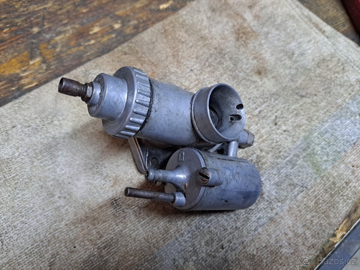 Jawa 250 353 , Pérák - karburátor Jikov 2924SBD16b - 4