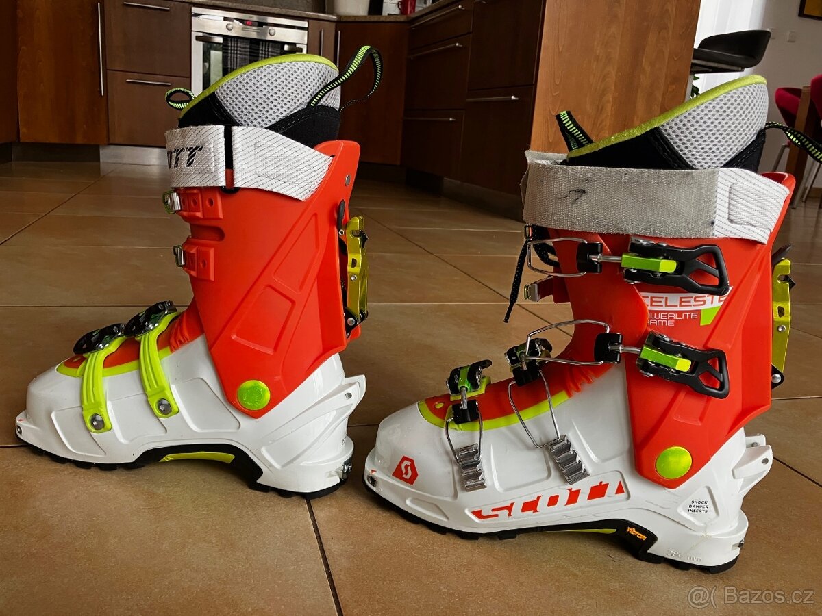 Skialpové boty Scott Celeste Powerlite MP25 (EU39) top stav - 4