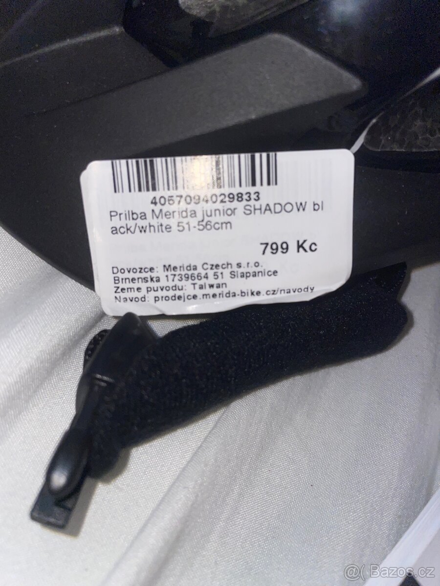 Dětská černobílá přilba - 4