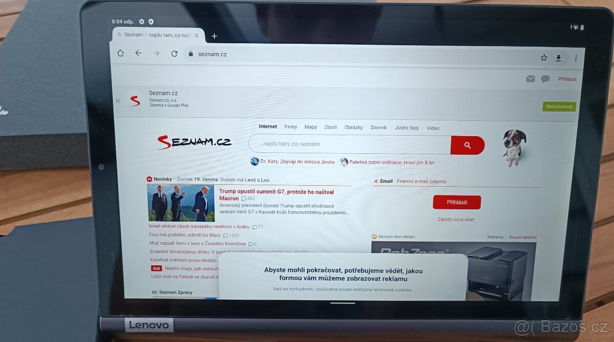 Tablet Lenovo Yoga YT-X705F, 4GB RAM, 64GB, Wifi, krabice - 4