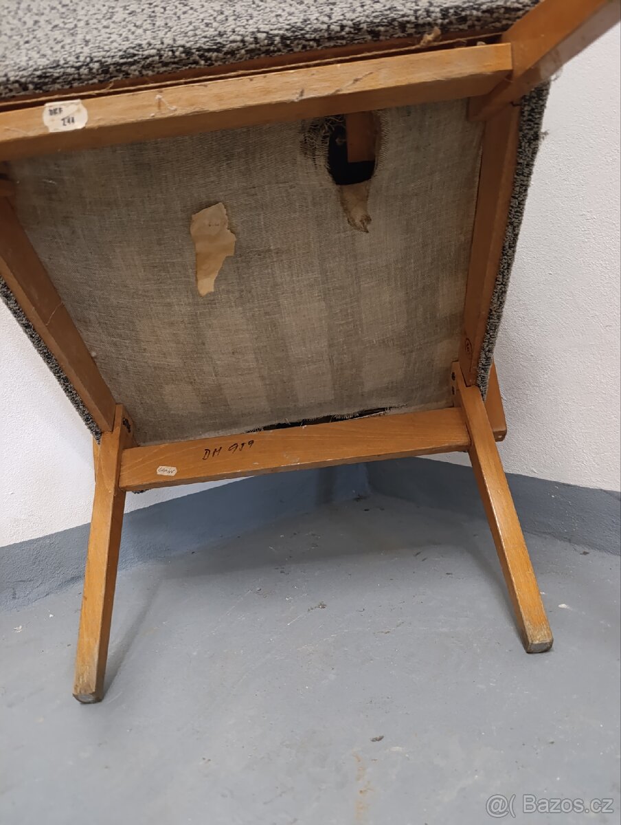 Retro kreslo Mier Topolčany - 4