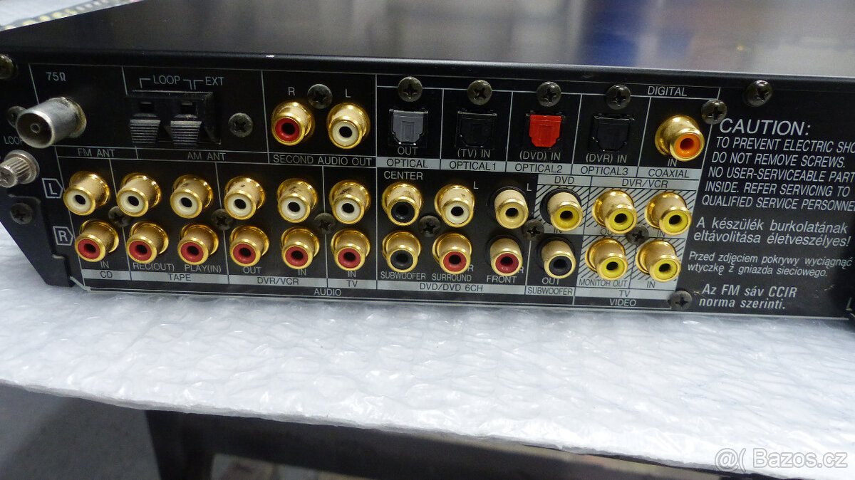 Receiver panasonic Sa xr45 + yamaha - 4