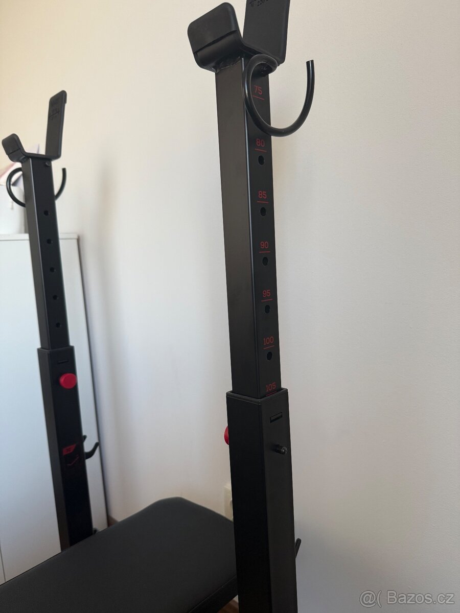 Skládací posilovací lavice s rozpažkami BenchPress Fold NOVÁ - 4