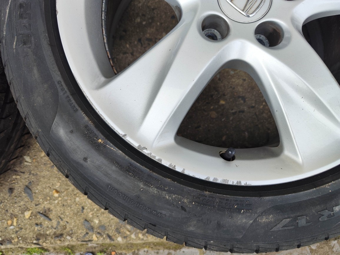 17"letní alu sada 5x114 origo Honda Accord Civic CRV 225/50 - 4