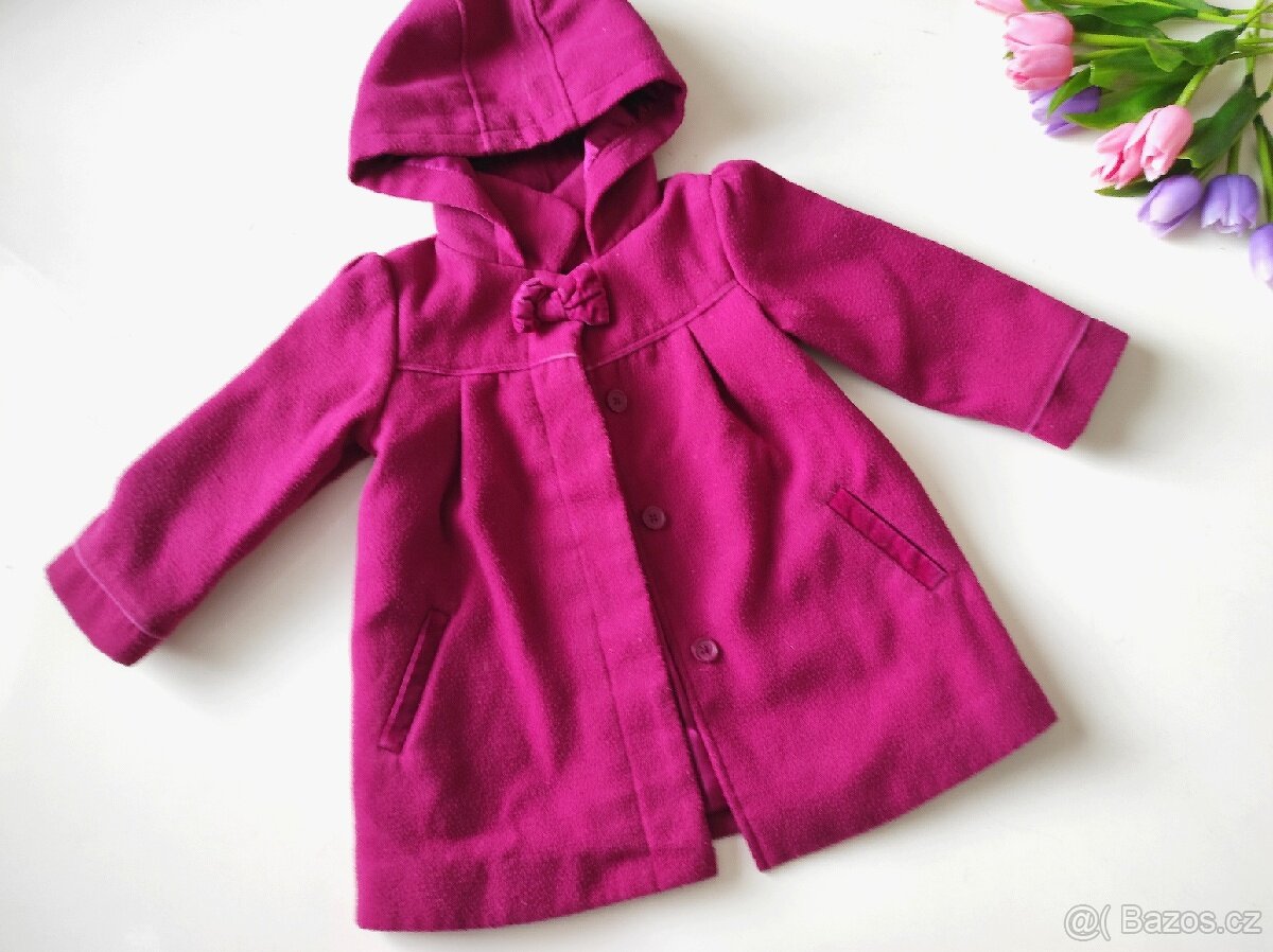 Krásný dívčí zimní kabátek 18 - 24 m - 4