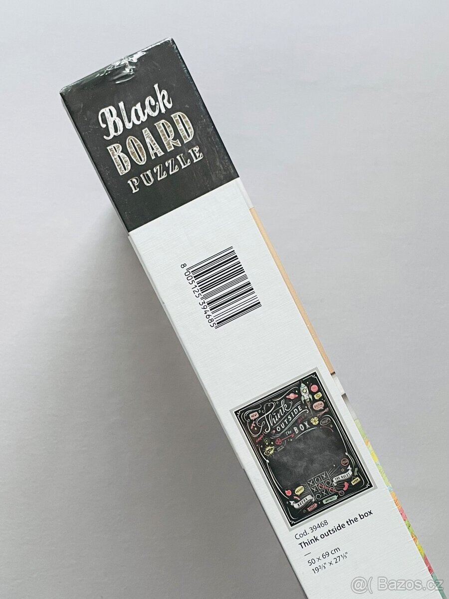 Puzzle Black Board, 1000 dílků - 4