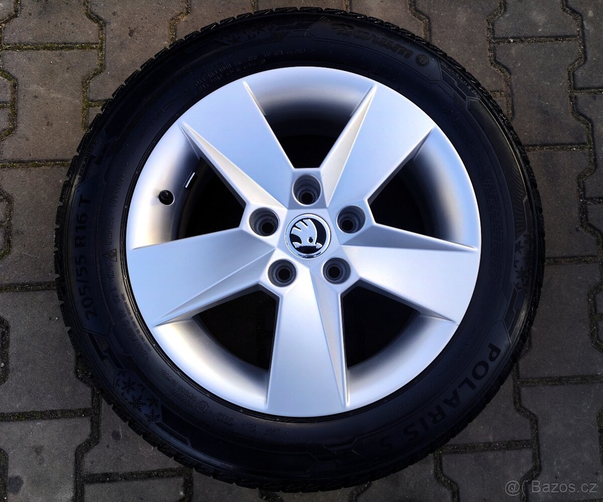 Alu kola originál Škoda Octavia III 5x112 R16 i - 4
