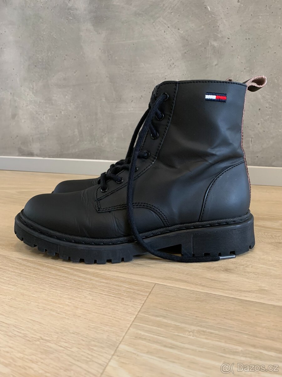 Dámské kotníkové TOMMY JEANS, velikost 39 (25 cm) - 4