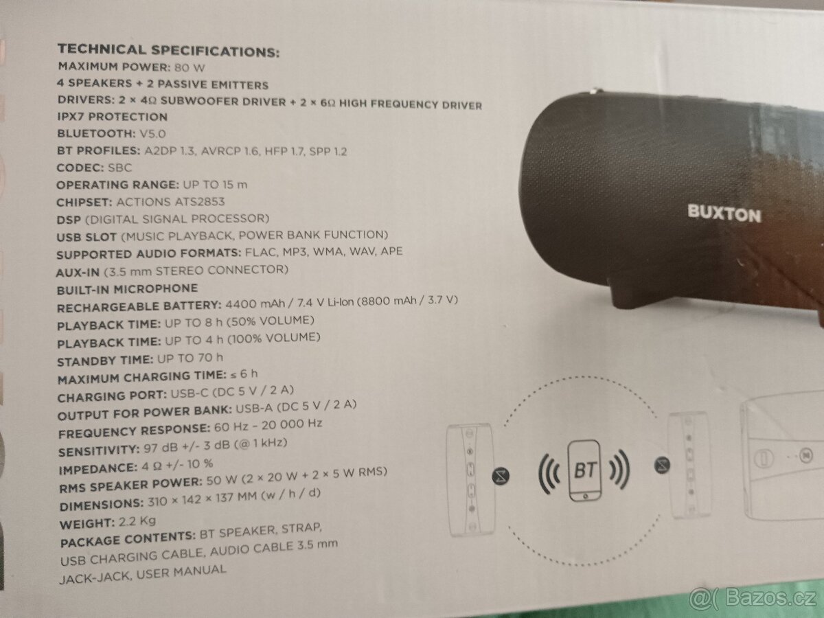 Buxton BBS 9900 (Bluetooth) - 4