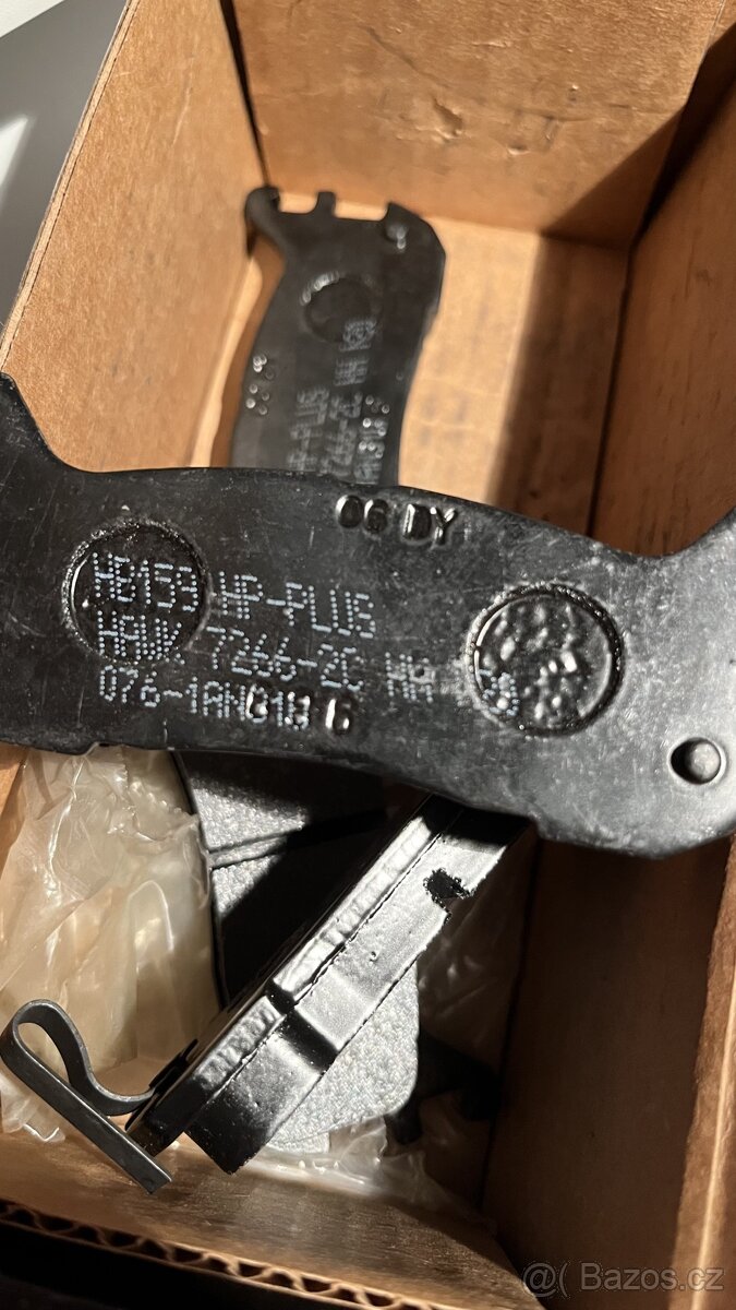 Brzdové destičky na MX-5 NB Hawk Performance HP PLUS - 4