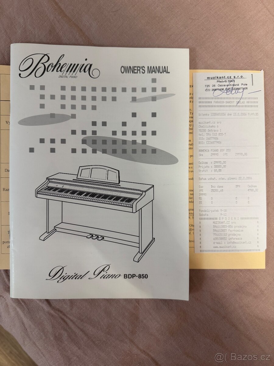 Digitální piano - 4