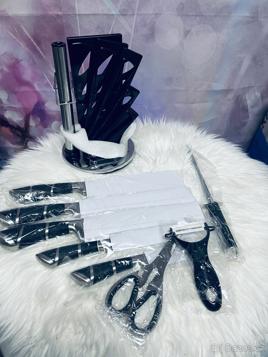 9 dílná sada nožů se stojanem - 4