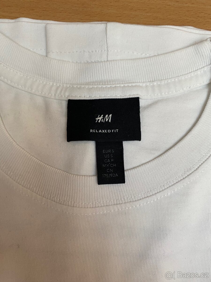 Tričko HM Strange Sense vel. S Bílé - 4