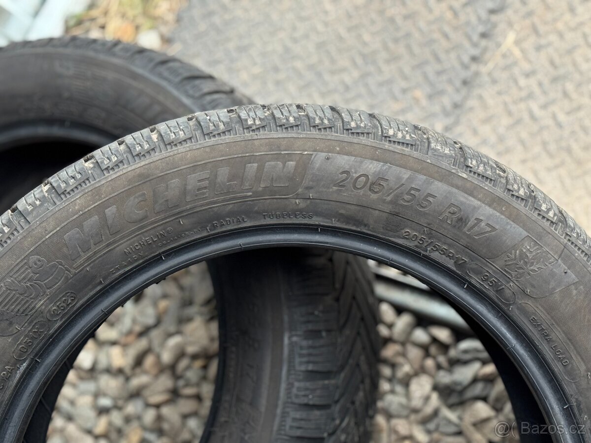205/55/17 - Michelin zimní pár pneu - 4