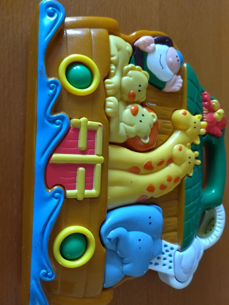 Retro dřevěné kostky,domino, hlavolam, zvuky zvířat,lego - 4