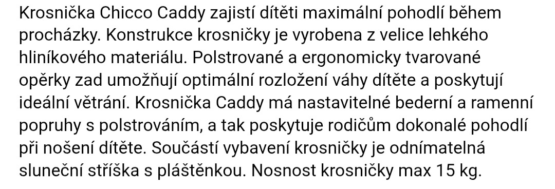 Krosna chicco caddy - 4