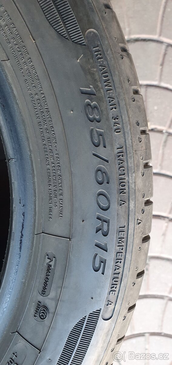 Dunlop blue response letní pneu 185/60/15 - 4