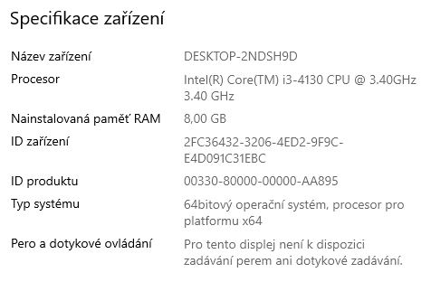 Počítač Dell Optiplex 3020 SFF i3-4130/8/256/Win 11 Pro - 4