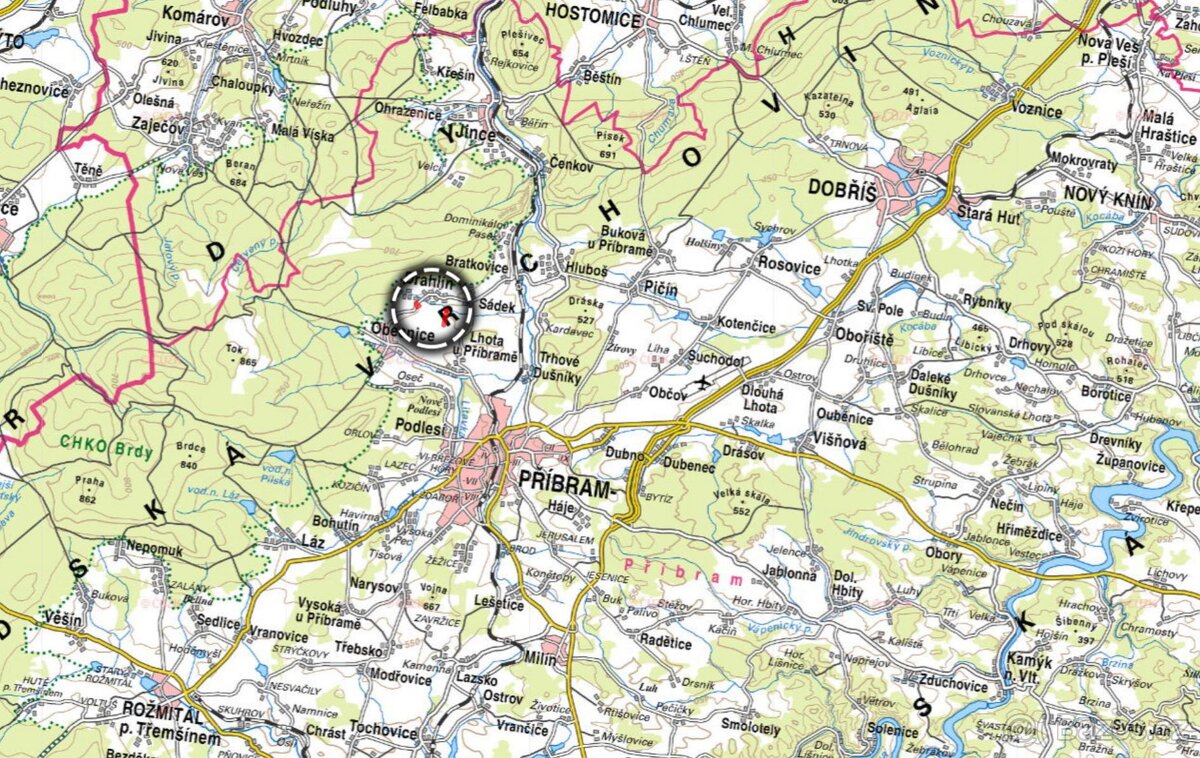 Zemědělská půda, prodej, Drahlín, Příbram - 4